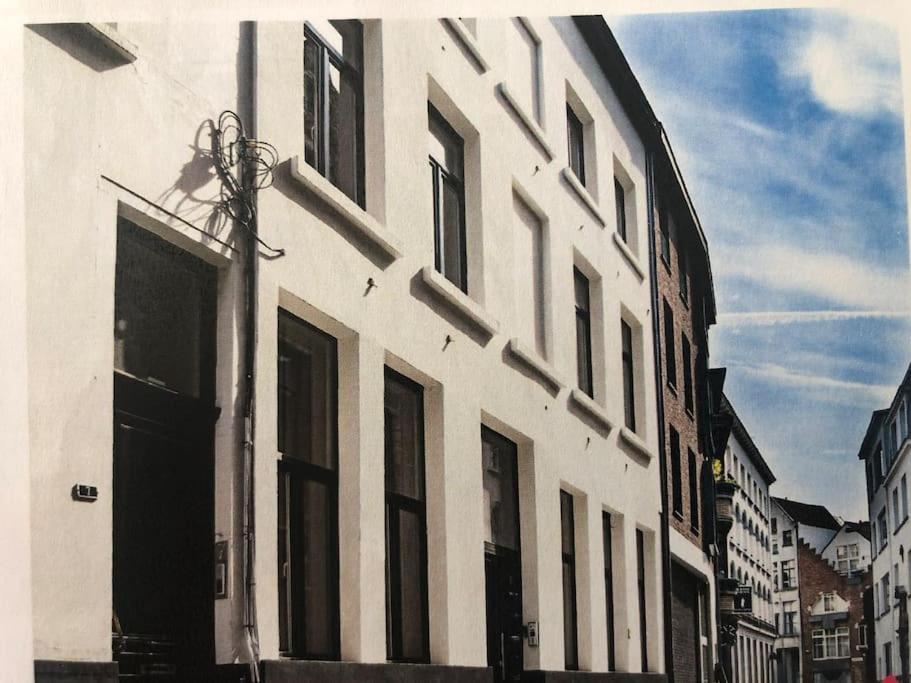 Hippe Studio In Historisch Gebouw In Oude Centrum Antverpy Exteriér fotografie
